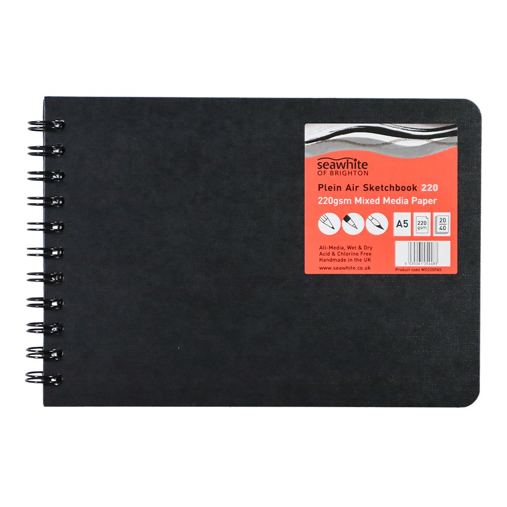 Seawhite Plein Air Multi-Media Sketchbook A5 Landscape | Bromleys