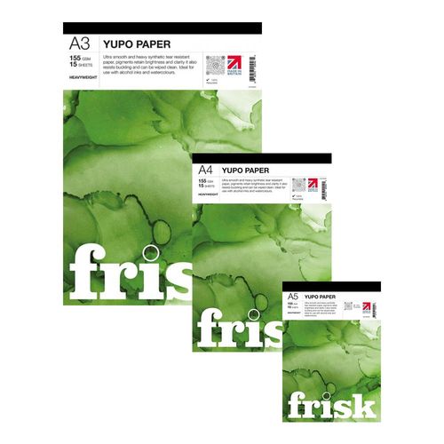 Image of Frisk White Yupo Heavyweight Paper Pads