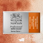 Winsor & Newton Professional Watercolours Whole Pan Burnt Sienna preview