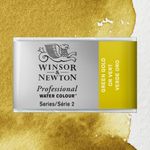 Winsor & Newton Professional Watercolours Whole Pan Green Gold preview