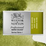 Winsor & Newton Professional Watercolours Whole Pan Olive Green preview