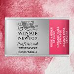 Winsor & Newton Professional Watercolours Whole Pan Rose Madder Genuine preview