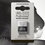 Winsor & Newton Professional Watercolours Half Pan Lamp Black preview