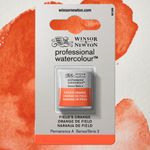 Winsor & Newton Professional Watercolours Half Pan NEW Field's Orange preview