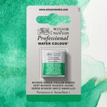 Winsor & Newton Professional Watercolours Half Pan Winsor Green (Yellow Shade) preview