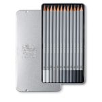 Winsor & Newton Studio Collection Graphite Pencil Sets Tin of 12 Soft preview