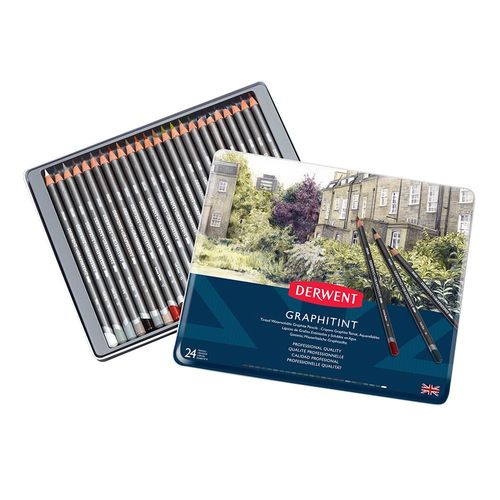 Derwent Graphitint Pencil Sets Tin of 24
