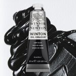 Winsor & Newton Winton Oils 37ml Tube Lamp Black preview