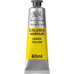 Winsor & Newton Galeria Acrylics 60ml Tube Lemon Yellow preview