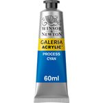 Winsor & Newton Galeria Acrylics 60ml Tube Process Cyan preview
