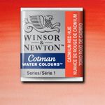 Winsor & Newton Cotman Watercolour Paint Half Pan Cadmium Red Hue preview