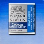 Winsor & Newton Cotman Watercolour Paint Half Pan Cobalt Blue Hue preview