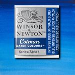 Winsor & Newton Cotman Watercolour Paint Half Pan Intense Blue preview