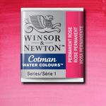 Winsor & Newton Cotman Watercolour Paint Half Pan Permanent Rose preview