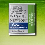 Winsor & Newton Cotman Watercolour Paint Half Pan Sap Green preview