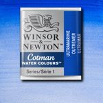 Winsor & Newton Cotman Watercolour Paint Half Pan Ultramarine preview