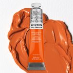 Winsor & Newton Winton Oils 200ml Tube Cadmium Orange Hue preview