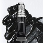 Winsor & Newton Winton Oils 200ml Tube Lamp Black preview