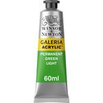 Winsor & Newton Galeria Acrylics 60ml Tube Permanent Green Light preview