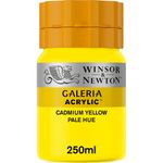Winsor & Newton Galeria Acrylics 250ml Pot Cadmium Yellow Pale Hue preview