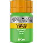 Winsor & Newton Galeria Acrylics 250ml Pot Permanent Green Light preview