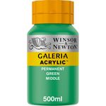 Winsor & Newton Galeria Acrylics 500ml Pot Permanent Green Middle preview