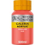 Winsor & Newton Galeria Acrylics 500ml Pot Vermillion Hue preview