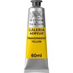 Winsor & Newton Galeria Acrylics 60ml Tube Transparent Yellow preview