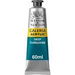 Winsor & Newton Galeria Acrylics 60ml Tube Deep Turquoise preview