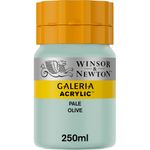 Winsor & Newton Galeria Acrylics 250ml Pot Pale Olive preview