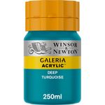 Winsor & Newton Galeria Acrylics 250ml Pot Deep Turquoise preview