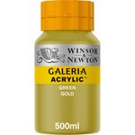 Winsor & Newton Galeria Acrylics 500ml Pot Green Gold preview