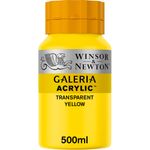 Winsor & Newton Galeria Acrylics 500ml Pot Transparent Yellow preview
