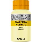 Winsor & Newton Galeria Acrylics 500ml Pot Pale Lemon preview