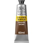Winsor & Newton Galeria Acrylics 60ml Tube Vandyke Brown preview