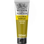 Winsor & Newton Galeria Acrylics 120ml Tube Green Gold preview