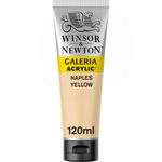 Winsor & Newton Galeria Acrylics 120ml Tube Naples Yellow preview