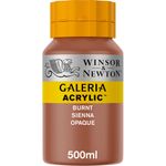 Winsor & Newton Galeria Acrylics 500ml Pot Burnt Sienna Opaque preview