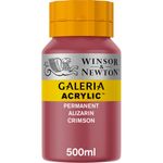 Winsor & Newton Galeria Acrylics 500ml Pot Perm Alizarian Crimson preview