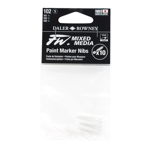 FW Mixed Media Paint Markers Spare Nibs 1mm Hard Point