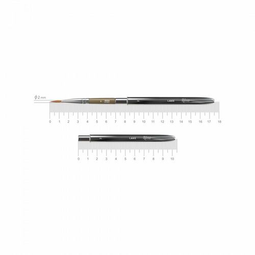 Rosa Lake Sable Synthetic Mix Series 178 Travel Brushes 2