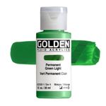 Golden Fluid Acrylic Colours 473ml Permanent Green Light preview