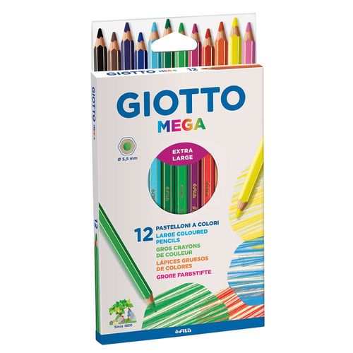 Giotto Mega Pencils Box of 12