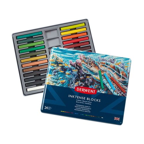 Derwent Inktense Blocks Tin of 24