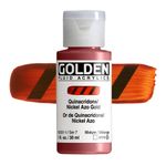 Golden Fluid Acrylic Colours 30ml Quinacridone Nickel Azo Gold preview