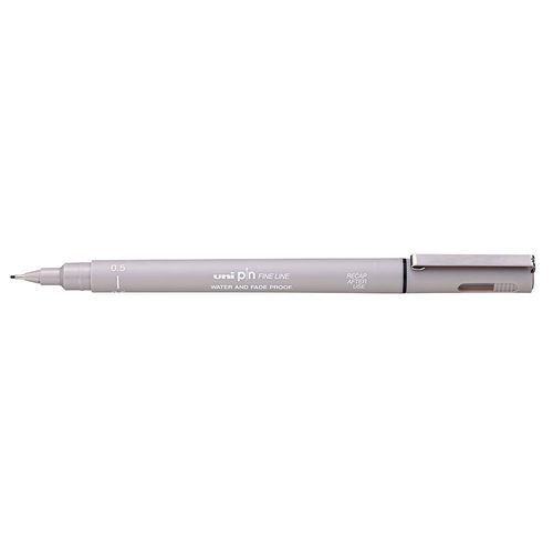 Uni Pin Fine Line Pens from Uni-Ball Light Grey 0.1mm