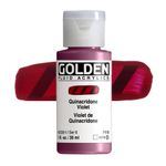 Golden Fluid Acrylic Colours 30ml Quinacridone Violet preview