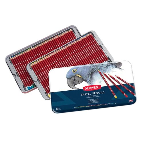 Derwent Pastel Pencils Tin of 72