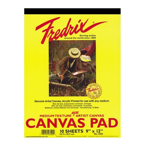 Fredrix Canvas Pads 12" x 16"