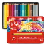 Caran d'Ache Supracolor Soft Aquarelle Pencils Tin of 30 preview